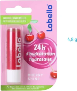 Labello Cherry Shine - Lippenbalsem 10 Labello Cherry Shine - Lippenbalsem -Cosmetica Winkel 1011x1200