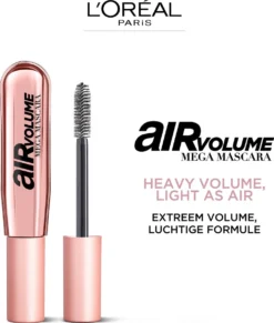 L'Oréal Paris Air Mega Volume Mascara - 01 Black - Zwart 14 L'Oréal Paris Air Mega Volume Mascara - 01 Black - Zwart -Cosmetica Winkel 1020x1200 3