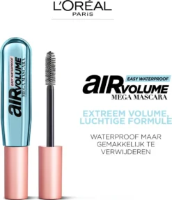 L’Oréal Paris Air Mega Volume Mascara - 01 Black Waterproof - Mega Volume Mascara - 9.4 Ml -Cosmetica Winkel 1034x1200 5