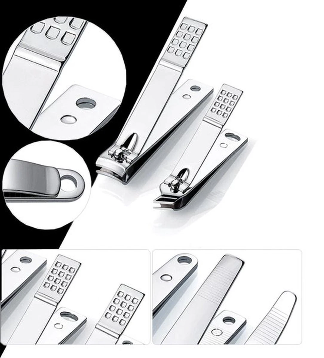 Merkloos STARMAN 7-delige Pedicure En Manicure Set - Nagelknipper - Pedicureset - Nagelvijl - Nageltang - Kalknagel - Teennagelknipper 7 Merkloos STARMAN 7-delige Pedicure En Manicure Set - Nagelknipper - Pedicureset - Nagelvijl - Nageltang - Kalknagel - Teennagelknipper - Afbeelding 7