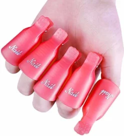 Nagellak Remover Clips | Nagelclips | 10 Stuks | Alles Kleuren -Cosmetica Winkel 1096x1200