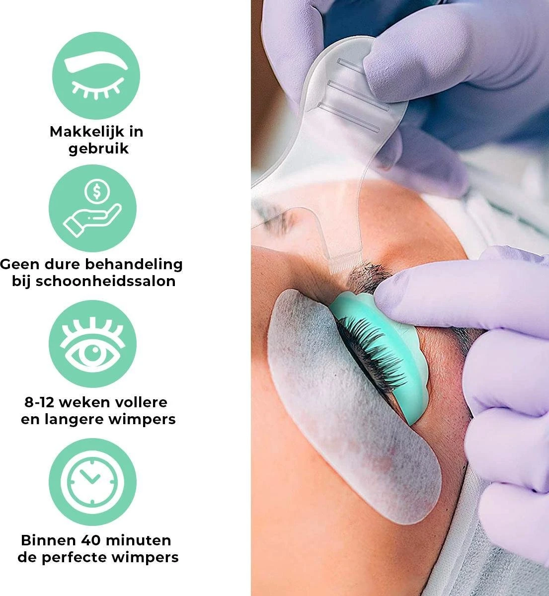 Lash Lift Kit Met Extra Sterke En Snel Drogende Lijm - Vernieuwde Wimperlifting Set - Wimperserums Met Wenkbrauw Gel - Lash Lift Set 2 Lash Lift Kit Met Extra Sterke En Snel Drogende Lijm - Vernieuwde Wimperlifting Set - Wimperserums Met Wenkbrauw Gel - Lash Lift Set - Afbeelding 2