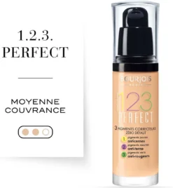 Bourjois 123 Perfect Foundation - 54 Beige Foncé -Cosmetica Winkel 1108x1200 3