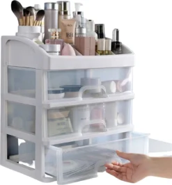Make Up Organizer Met Lade - Cosmetica Opbergdoos - Sieradendoos - Beauty -Cosmetica Winkel 1113x1200 1