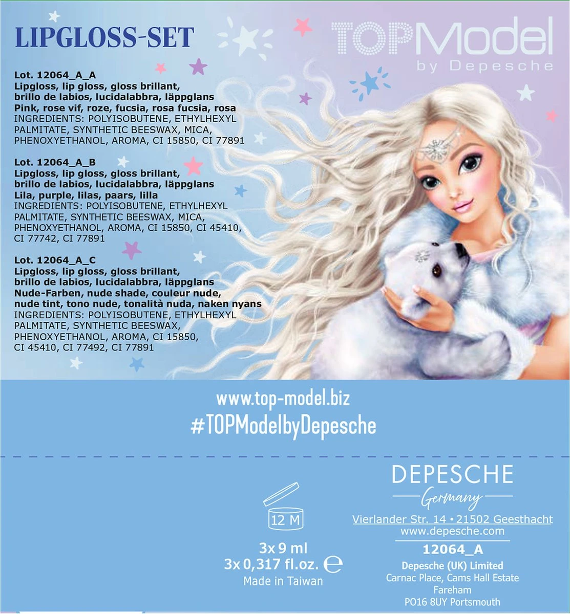 Depesche TOPModel Lipgloss ICEWORLD 6 Depesche TOPModel Lipgloss ICEWORLD - Afbeelding 6