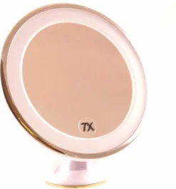 Gérard Brinard Verlichte Spiegel Zuignap LED Spiegel Incl. Batterij & USB Kabel - 7x Vergroting - Ø17cm -Cosmetica Winkel 1118x1200 1