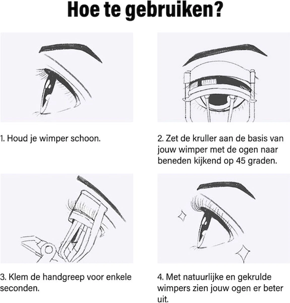 Merkloos Professionele Wimperkruller // Wimperkruller Met Kam // Mooi Krul Wimpers // Wimperliftend Effect Wimperkruller // Zwarte Wimperkruller 2 Merkloos Professionele Wimperkruller // Wimperkruller Met Kam // Mooi Krul Wimpers // Wimperliftend Effect Wimperkruller // Zwarte Wimperkruller - Afbeelding 2