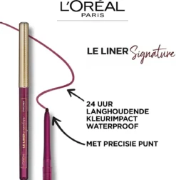 L’Oréal Paris Make-Up Designer Le Liner Signature 08 Taupe Grey Tweed – Grijs Waterproof Oogpotlood - 5,4 Gr. -Cosmetica Winkel 1174x1200 2
