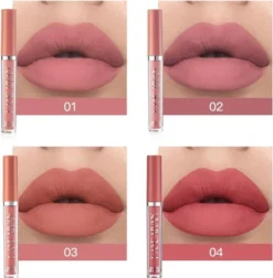 Set Van 6 X Matte Lip Gloss Nude | Lipgloss Matte Set | Waterproof | Nude Kleuren -Cosmetica Winkel 1177x1200 1