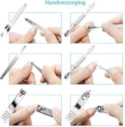 Nagelknipper Set – 18-Delige Pedicure En Manicure Sets Nagelaccessoires – Nagelset – Nagelverzorging Kit – Reisset Zwart 13 Nagelknipper Set – 18-Delige Pedicure En Manicure Sets Nagelaccessoires – Nagelset – Nagelverzorging Kit – Reisset Zwart -Cosmetica Winkel 1181x1200 1