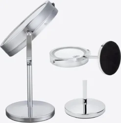 A&K Make Up Spiegel Met Ringverlichting | LED Verlichting | Scheerspiegel - Zilver 17 A&K Make Up Spiegel Met Ringverlichting | LED Verlichting | Scheerspiegel - Zilver -Cosmetica Winkel 1182x1200 1