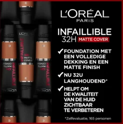 L’Oréal Paris Infallible 32H Matte Cover Foundation - 200 - Foundation Met Een Volledige Dekking En Een Matte Finish - 30 Ml -Cosmetica Winkel 1189x1200 1