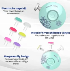 Baby Nagelknipper Roze - Baby Manicureset - Baby Verzorgingsset - Baby Nagelvijl - Baby Nagelschaartje - Baby Nagelset - Elektrisch -Cosmetica Winkel 1190x1200 1