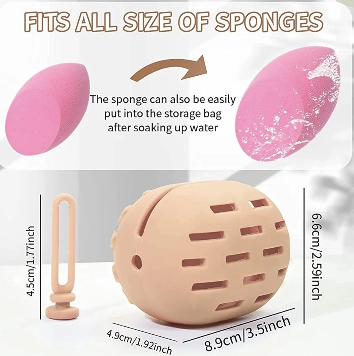 Siliconen Make Up Spons Houder/Fopspeen Bakje/Speen Ophangbare Bak/ Onbreekbare Milieuvriendelijke Make-up Hoes/make-up Spons Houder/ Make-up Tools/ Wasbare Make-up Spons Houder/ SiliconeMake Up Holder/ Ophangbare Make-up Houder /Make-up Tools Reizen 3 Siliconen Make Up Spons Houder/Fopspeen Bakje/Speen Ophangbare Bak/ Onbreekbare Milieuvriendelijke Make-up Hoes/make-up Spons Houder/ Make-up Tools/ Wasbare Make-up Spons Houder/ SiliconeMake Up Holder/ Ophangbare Make-up Houder /Make-up Tools Reizen - Afbeelding 3