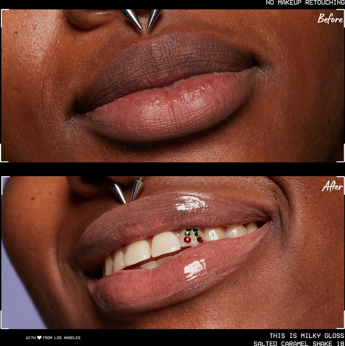 NYX Professional Makeup This Is Milky Gloss - TIMG18 Salted Caramel Shake - Lipgloss - 4 Ml 4 NYX Professional Makeup This Is Milky Gloss - TIMG18 Salted Caramel Shake - Lipgloss - 4 Ml - Afbeelding 4