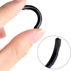 Merkloos Allsa - Wimperkruller Mat Zwart - Inclusief 4 Siliconen Pads - Wimperlifting - RVS -Cosmetica Winkel 1195x1200 8