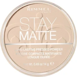 Rimmel London Stay Matte Pressed Powder - 003 Peach Glow 27 Rimmel London Stay Matte Pressed Powder - 003 Peach Glow -Cosmetica Winkel 1198x1200 16