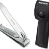 Socialic Premium Nail Clipper Set Incl. Etui En Nagelvijl - Scherpe Nagelknipper Van Roestvrij Staal | Nagelknipper Geschikt Voor Vinger- En Teennagels | Perfect Voor Manicure En Pedicure