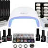 Gellak - MEANAIL® KIT Deluxe - Led Lamp 48 Watt - 3 Kleuren Gelnagellak