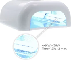 Méanail - Gellak - Kit Cube - Uv Lamp 36 Watt Zonder Timer - Starterspakket - Nude -Cosmetica Winkel 1200x1022