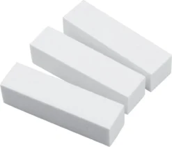 GUAPÀ - Nagelvijl / Blokvijl Wit - Nagel Voorbereiding & Polijsten - High Quality - 3 Stuks