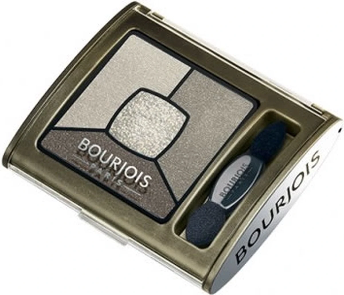 Bourjois Smoky Stories Quatuor - 04 Rock This Khaki - Oogschaduw 7 Bourjois Smoky Stories Quatuor - 04 Rock This Khaki - Oogschaduw - Afbeelding 7