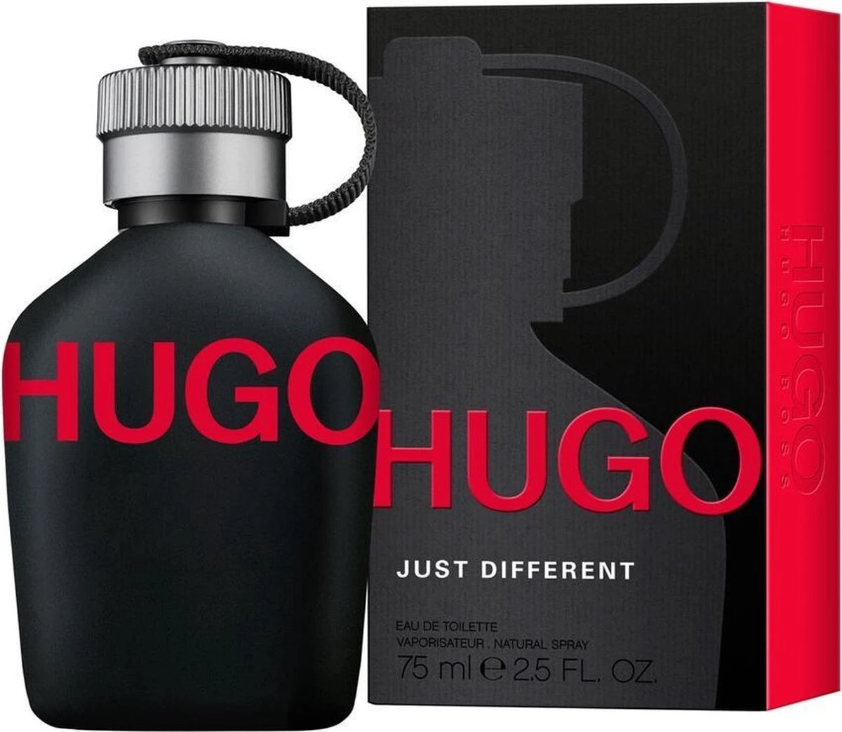 Hugo Boss Just Different 125 Ml - Eau De Toilette - Herenparfum 4 Hugo Boss Just Different 125 Ml - Eau De Toilette - Herenparfum - Afbeelding 4