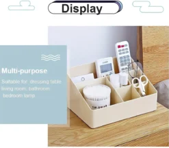 Merkloos Make-Up Organizer - Opbergdoos - Cosmetica - Grijs - Sieraden - Nagelak - Make Up Organizer - Make Up Organizers -Cosmetica Winkel 1200x1050