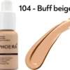Buff Beige 104 - PHOERA FOUNDATION™ - Soft Matte Full Coverage Liquid Foundation
