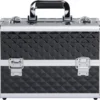 Make-upkoffer, Kapperskoffer, Cosmeticakoffer, Lege Nagelkoffer, Multikoffer, Afsluitbaar Voor Nageldesign/massageolie/fotoapparatuur, 34,7 X 22,2 X 25 Cm HMTM-YAHEE-411176