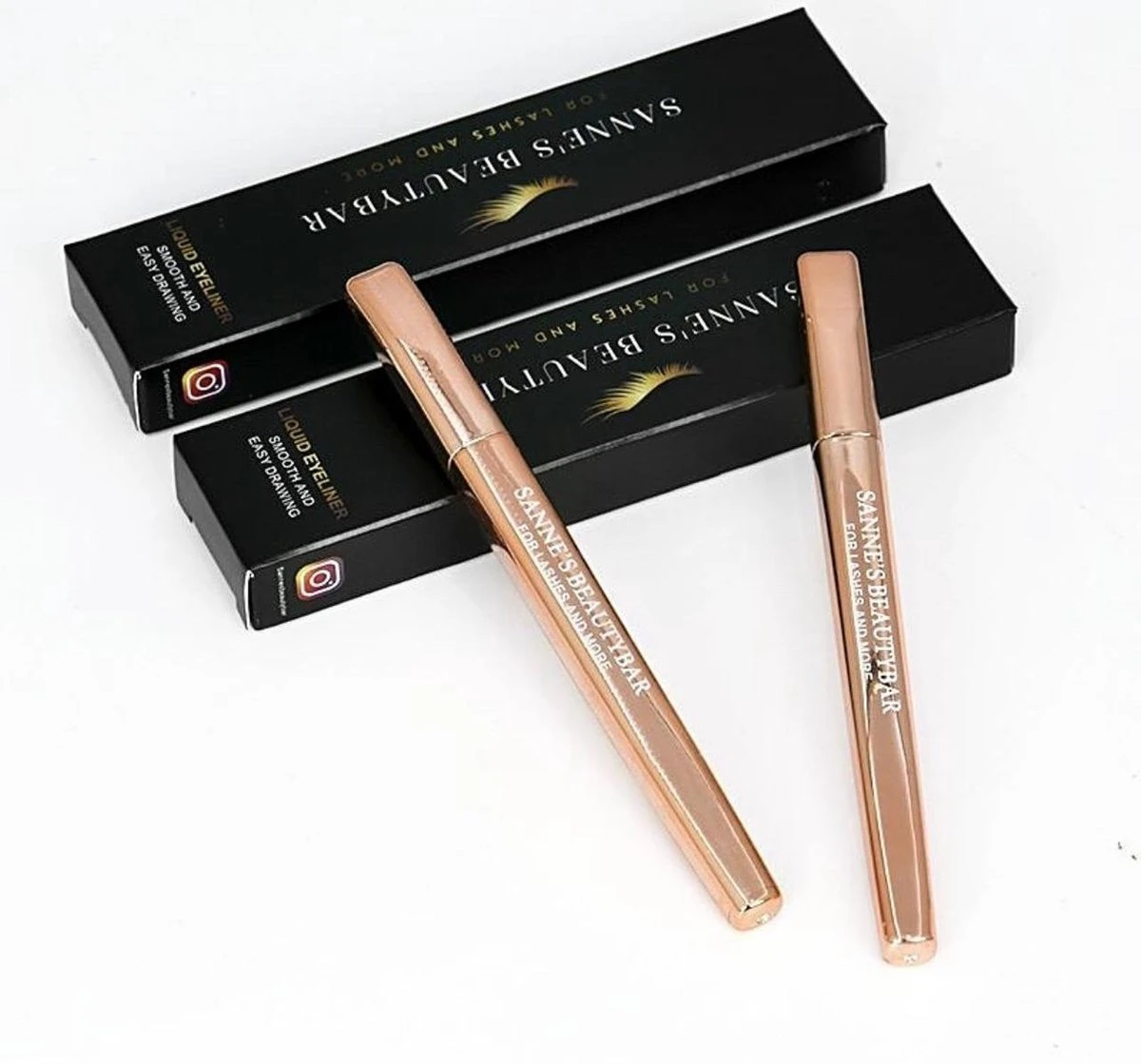 Waterproof En Olie Vrije Eyeliner - Eyeliner - Ook Voor Wimperextension - Watervaste Eyeliner - Smudge Proof - Oil Free - Water Resistant - Black Eyeliner - Zwarte Eyeliner 2 Waterproof En Olie Vrije Eyeliner - Eyeliner - Ook Voor Wimperextension - Watervaste Eyeliner - Smudge Proof - Oil Free - Water Resistant - Black Eyeliner - Zwarte Eyeliner - Afbeelding 2