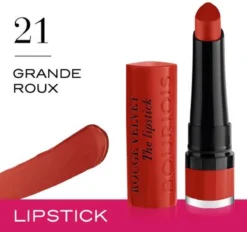 Bourjois Rouge Velvet The Lipstick Lippenstift - 21 Grande Roux -Cosmetica Winkel 1200x1128 2