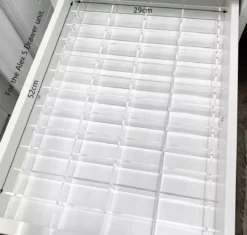 Jumanah® Collections "Sorted" - Large - Set A - Make Up Organizer Ladeverdeler Transparant Acryl- Ikea Alex 5 Ladeblok -Cosmetica Winkel 1200x1143 2