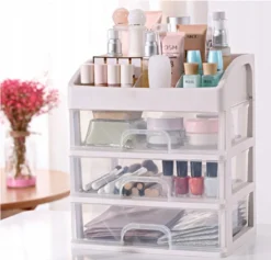 Make Up Organizer Met Lade - Cosmetica Opbergdoos - Sieradendoos - Beauty -Cosmetica Winkel 1200x1149 1