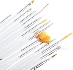 Druppelpennen Nail Art Acryl Penselen & Dotting Tool Set - Pen Kwastjes Gelnagels / Acryl Nagels -Cosmetica Winkel 1200x1152