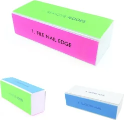 Professionele Nagelvijlen Set | Blokvijl | Pedicureset | Manicureset | Nagelborstel | Polijst Vijl | 6 Delig -Cosmetica Winkel 1200x1161