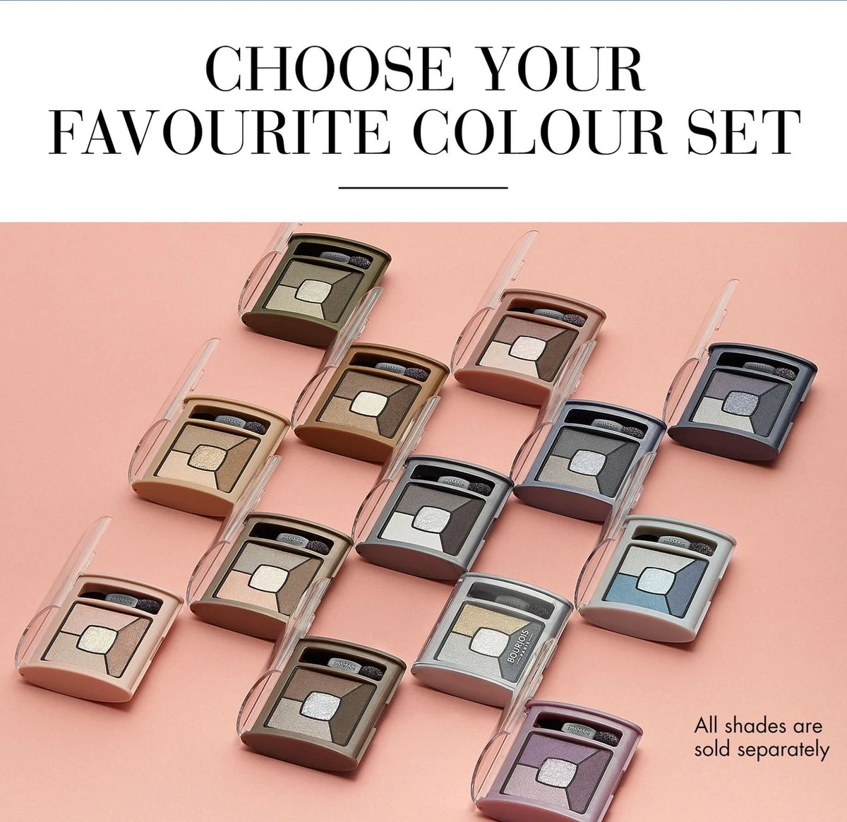 Bourjois Smoky Stories Quatuor - 04 Rock This Khaki - Oogschaduw 5 Bourjois Smoky Stories Quatuor - 04 Rock This Khaki - Oogschaduw - Afbeelding 5