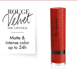 Bourjois Rouge Velvet The Lipstick Lippenstift - 21 Grande Roux -Cosmetica Winkel 1200x1167 6