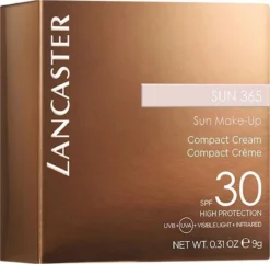 Lancaster Sun 365 Compact Bronzing Creme SPF 30 - 03 Golden Glow - 10 G -Cosmetica Winkel 1200x1170 21