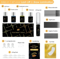 Flora Ruby Professionele 2 In 1 Lash Lift & Brow Lamination Kit - Wimper & Wenkbrauw Lifting Set - Permanente Wimperkruller - Brow Soap -Cosmetica Winkel 1200x1170 30