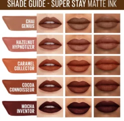Maybelline SuperStay Matte Ink Lipstick Coffee Collection Limited Edition - 270 Cocoa Connoisseur - Bruine Lippenstift - 5 Ml -Cosmetica Winkel 1200x1174