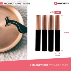 Qproducts Magnetische Wimpers - Nepwimpers - Wimperset Van 10 Wimpers 4 Eyeliners En Pincet - Inclusief Wimper Bewaardoos Met Ingebouwd Spiegeltje - Magneet Wimpers - Magnetic Lashes 11 Qproducts Magnetische Wimpers - Nepwimpers - Wimperset Van 10 Wimpers 4 Eyeliners En Pincet - Inclusief Wimper Bewaardoos Met Ingebouwd Spiegeltje - Magneet Wimpers - Magnetic Lashes -Cosmetica Winkel 1200x1193 8