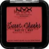 NYX Professional Makeup Sweet Cheeks Creamy Powder Blush Matte - Citrine Rose SCCPBM04 - Blush - 5 Gr
