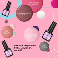 Royala H - Gellak Starterspakket + Inclusief Portable UV LED Lamp + Met 6 Verschillende Gellak Kleuren - Gellak Lamp – Topcoat - Basecoat - Alle Benodigdheden In Eén -Cosmetica Winkel 1200x1194 2