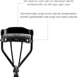 INTER-ESQUE® Wimperkruller - Eyelash Curler + 3x Gratis Extra Siliconen Pad & 3x Extra Kam - Zwart 12 INTER-ESQUE® Wimperkruller - Eyelash Curler + 3x Gratis Extra Siliconen Pad & 3x Extra Kam - Zwart -Cosmetica Winkel 1200x1196 2