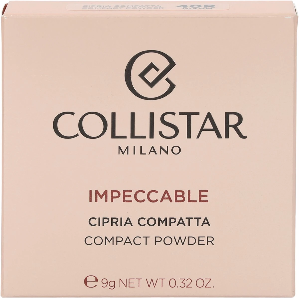 Collistar Impeccable Compact Powder 40R Warm Rose 3 Collistar Impeccable Compact Powder 40R Warm Rose - Afbeelding 3