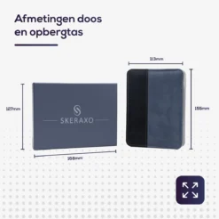 Skeraxo 8-delige Luxe Verschillende Tools - Professioneel Manicure Set & Pedicureset Met Nagelvijl & Nageltang – Behandeling Nagels En Huid -Cosmetica Winkel 1200x1197 2