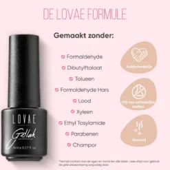 Lovae Cosmetics Gellak - Starterspakket - Base Coat - Primer - Shiny Top Coat - 10ML 10 Lovae Cosmetics Gellak - Starterspakket - Base Coat - Primer - Shiny Top Coat - 10ML -Cosmetica Winkel 1200x1200 1