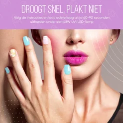 Lovae Cosmetics Gellak - 6-delige Set - Gel Nagellak - Creamy Pastel - Gellac - 8ML 12 Lovae Cosmetics Gellak - 6-delige Set - Gel Nagellak - Creamy Pastel - Gellac - 8ML -Cosmetica Winkel 1200x1200 108