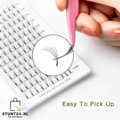 5D Wimperextensions - 5D Premade Fans - 9mm 0.10 D-krul - Natuurlijke Wimperextensions